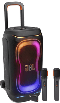 JBL PartyBox 330 Schwarz + JBL Kabelloses Mikrofonset