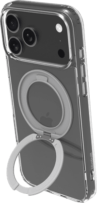 BlueBuilt Protective Back Cover with MagSafe and Stand iPhone 18 Pro Max Transparent
