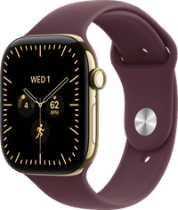 Apple Watch Series 12 Cellular 46 mm Titan Gold Sportarmband S/M