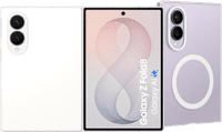 Samsung Galaxy Z Fold 8 512GB White 5G + Samsung Back Cover with Magnet Transparent