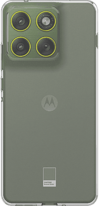 Just in Case Soft Design Motorola Edge 70 Back Cover Transparent