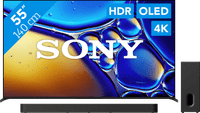 Sony Bravia 8 II 55 Zoll QD-OLED (2025) + Sony Bravia Theatre Bar 7 Schwarz