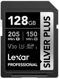 Lexar Professional SDXC Silver Plus 128GB 150 MB/s