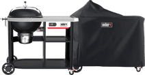 Weber Performer Premium Smart + Weber Abdeckung für Performer Premium und Smart Deluxe Kugelgrill