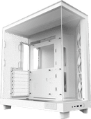 NZXT H6 Flow - Weiß Computergehäuse für ATX-Motherboards