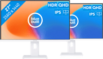 BlueBuilt 27 Zoll Quad HD Monitor Doppelpack 27 Zoll Monitor-Set