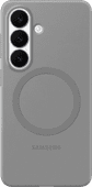 Samsung Galaxy S26 Plus Silicone Back Cover with Magnet Gray Samsung Galaxy S26 Plus case