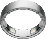 Oura Ring 5 Size 10 Brushed Silver Health tracker