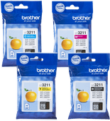 Brother LC-3211 Cartridges Combo Pack Cartridge for Brother DCP printers