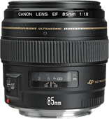 Canon EF 85mm f/1.8 USM Festbrennweiten für Canon Spiegelreflexkamera