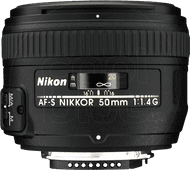 Nikon AF-S 50mm f/1.4G Lenses for an SLR camera