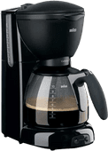 Braun PurAroma Plus KF560/1 Black Filter coffee machine