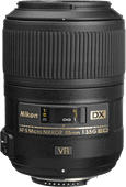 Nikon AF-S 85mm f/3.5G ED VR DX Micro Objektive für Nikon Spiegelreflexkamera