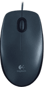 Logitech Mouse M90 Maus für Linkshänder