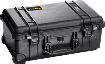 Pelicase Trolley 1510 Black with Pick 'n Pluck Foam Waterproof camera bag