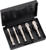 Kreator Screw remover set 5-piece drill bit