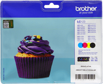 Brother LC-123 Cartridges Combo Pack Cartridge for Brother DCP printers