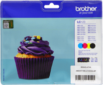 Brother LC-123 Patronen Multipack Patrone für Brother DCP J Drucker