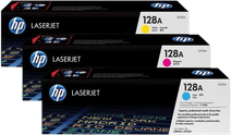 HP 128A Toner Multipack Toner für HP Color Laserjet Drucker