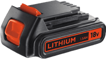 BLACK+DECKER BL1518-XJ 18V 1,5 Ah Li-Ion Black & Decker POWERCONNECT 18V