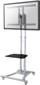 Neomounts PLASMA-M1800E TV-Ständer Silber Monitorhalterung für 2 Bildschirme