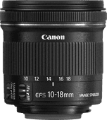 Canon EF-S 10-18mm f/4,5-5,6 IS STM Objektive für Spiegelreflexkamera
