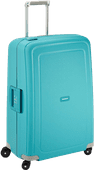 Samsonite S'Cure Spinner 75cm Aqua Blue Large suitcase