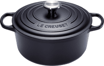 Le Creuset Signature Runder Bräter 24 cm Mattschwarz Top 10 der meistverkauften Bräter