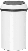 Brabantia Touch Bin 60 Liter White  Touch-Mülleimer