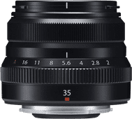 Fujifilm XF 35 mm f/2,0 R WR Schwarz Objektiv für Systemkamera