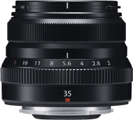 Fujifilm XF 35mm f/2.0 R WR Schwarz Objektiv für Fujifilm Kamera