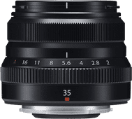 Fujifilm XF 35mm f/2.0 R WR Black Lens for a mirrorless camera