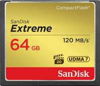 Sandisk CF Extreme 64GB 120MB/s CF memory card