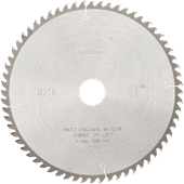 Metabo Saw blade 216x30x2,4mm 64T Metabo saw blade