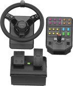 Saitek Farm Sim Controller Logitech G racing wheel