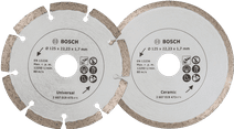 Bosch Diamond disc 125 mm 2 pieces grinding disc
