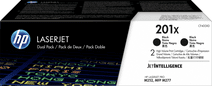 HP 201X Toner Cartridges Black Duo Pack (High Capacity) HP 201 toner cartridge