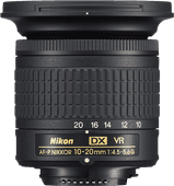 Nikon AF-P DX Nikkor 10-20mm f/4.5-5.6G VR Zoomobjektive für Nikon Kamera