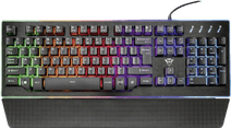 Trust GXT 860 Thura halbmechanische Tastatur QWERTZ Gaming keyboard