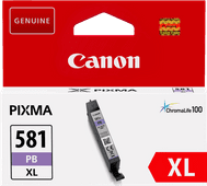 Canon CLI-581XL Cartridge Photo Blue Cartridge for the Canon PIXMA TR printers