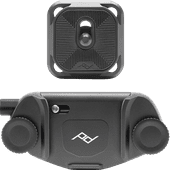 Peak Design Capture Camera Clip Schwarz Schnellwechselplatte