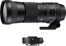 Sigma 150-600mm f/5-6.3 DG OS HSM C Nikon F + TC-1401 1.4x Zoomobjektive für Nikon Kamera