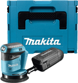 Makita DBO180ZJ (ohne Akku) Kompakte Schleifmaschine