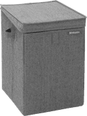 Brabantia Laundry Box 35L - Pepper Black Washing machine and dryer in our store in Frankfurt am Main