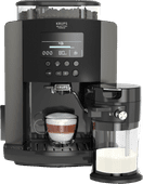 Krups EA819E Quattro Force Kaffeevollautomat mit durchschnittlicher Hilfe bei der Pflege