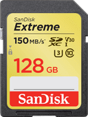 SanDisk SDXC Extreme, 128 GB, 150 MB/s SD-Karte