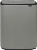 Brabantia Bo Touch Bin 2 x 30 Liter Mineral Concrete Grey Brabantia Bo Mülleimer