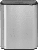 Brabantia Bo Touch Bin 60 Liter Edelstahl Fingerprint Proof Brabantia Bo Mülleimer