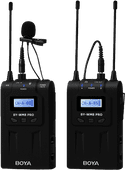 Boya UHF Duo Lavalier-Mikrofon Kabellos BY-WM8 Pro-K1 Kabelloses Mikrofon