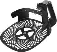 Philips Airfryer HD9953/00 Pizza-Kit Grillplatte für Heißluftfritteusen